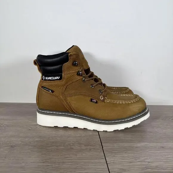 Men's Brown Boots - Picture 7 of 10